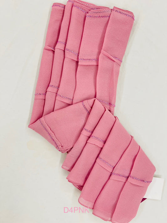Soft Chiffon With Crystals